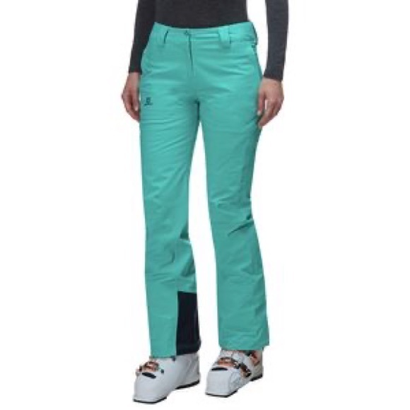 Salomon Pants - Salomon Icemania Ski Pant XS Waterfall Like New